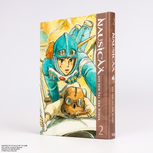 Buchcover und Innenansicht für das Buch: Kaze no Tani no Nausicaä