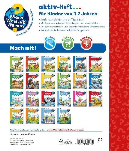 Buchcover und Innenansicht für das Buch: Wieso? Weshalb? Warum? aktiv-Heft: Piraten