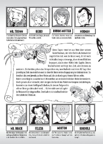 Buchcover und Innenansicht für das Buch: Pokémon - Die ersten Abenteuer
