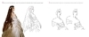 Buchcover und Innenansicht für das Buch: Kunst-Malbuch - Coloring Book Sisi