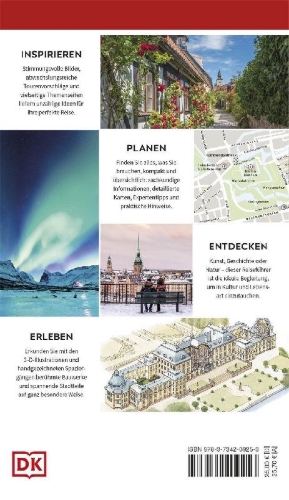 Buchcover und Innenansicht für das Buch: Vis-à-Vis Reiseführer Schweden