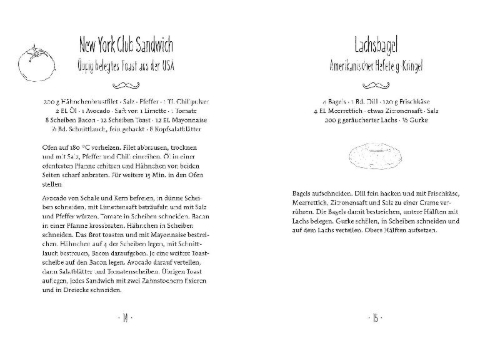 Buchcover und Innenansicht für das Buch: Andere Länder, andere Schnitten