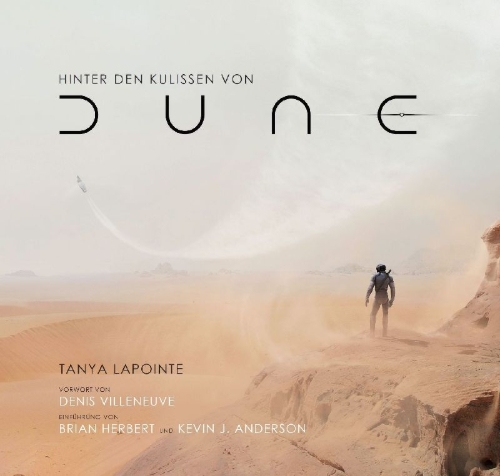 Buchcover und Innenansicht für das Buch: Hinter den Kulissen von Dune