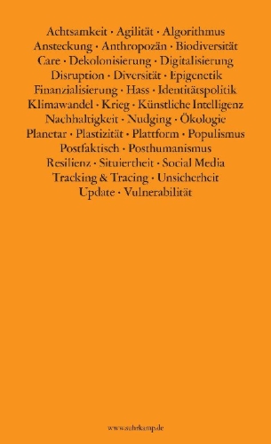 Buchcover und Innenansicht für das Buch: Glossar der Gegenwart 2.0