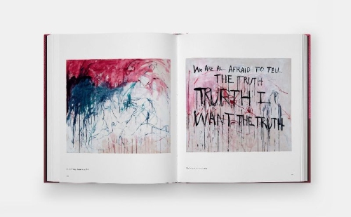 Buchcover und Innenansicht für das Buch: Tracey Emin Paintings