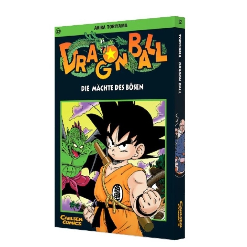 Buchcover und Innenansicht für das Buch: Dragon Ball 12. Die Mächte des Bösen