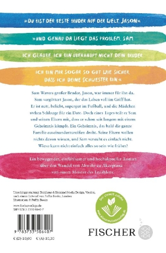 Buchcover und Innenansicht für das Buch: My Brother's Name is Jessica