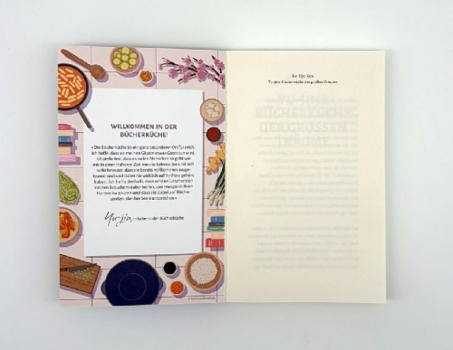 Buchcover und Innenansicht für das Buch: Soyangri Book Kitchen