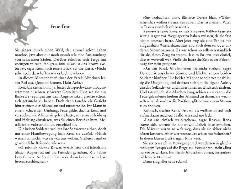 Buchcover und Innenansicht für das Buch: Daresh - Im Tal des Kalten Feuers