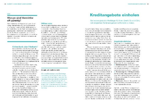 Buchcover und Innenansicht für das Buch: Immobilienfinanzierung. Das Set