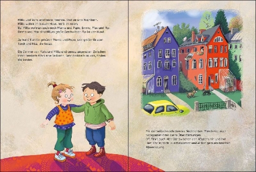 Buchcover und Innenansicht für das Buch: Oje, wir haben Streit!