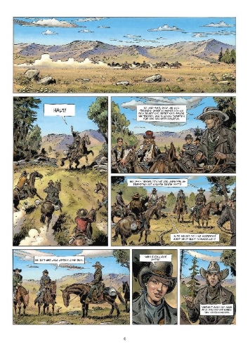 Buchcover und Innenansicht für das Buch: Wild West 5