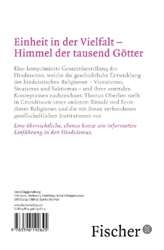 Buchcover und Innenansicht für das Buch: Hinduismus