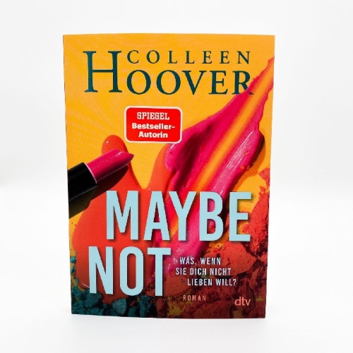 Buchcover und Innenansicht für das Buch: Maybe not