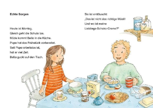 Buchcover und Innenansicht für das Buch: Leselöwen 2. Klasse - Mädchengeschichten
