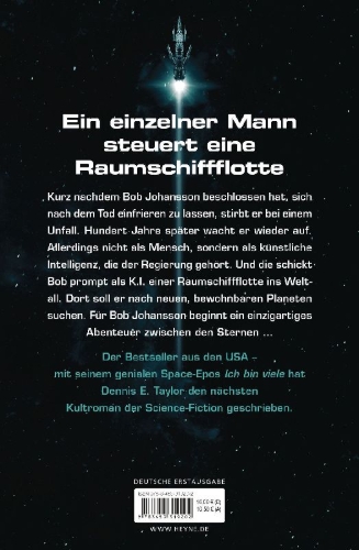 Buchcover und Innenansicht für das Buch: We are Legion - Bobiverse Book 1