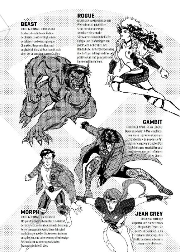 Buchcover und Innenansicht für das Buch: X-Men: Der Manga Remastered 01