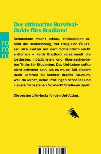 Buchcover und Innenansicht für das Buch: College Hacks
