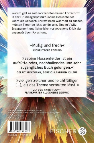 Buchcover und Innenansicht für das Buch: Lost in Math. How Beauty Leads Physics Astray