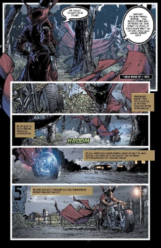 Buchcover und Innenansicht für das Buch: Gunslinger Spawn (2021) #1-#6