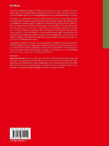Buchcover und Innenansicht für das Buch: Die Pflanze