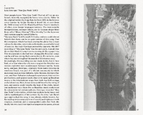 Buchcover und Innenansicht für das Buch: It Began in Ipanema