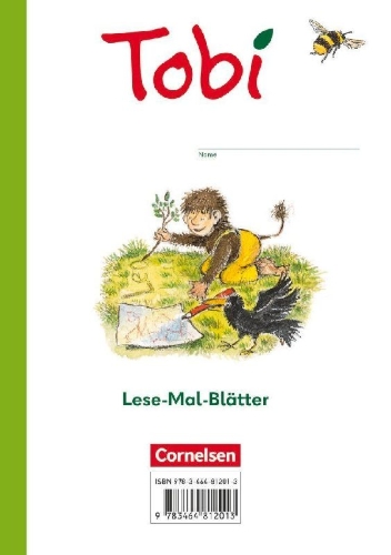 Buchcover und Innenansicht für das Buch: Tobi. Lese-Mal-Blätter - Zum sinnerfassenden Lesen
