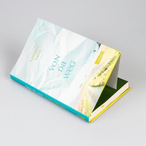 Buchcover und Innenansicht für das Buch: Von da weg