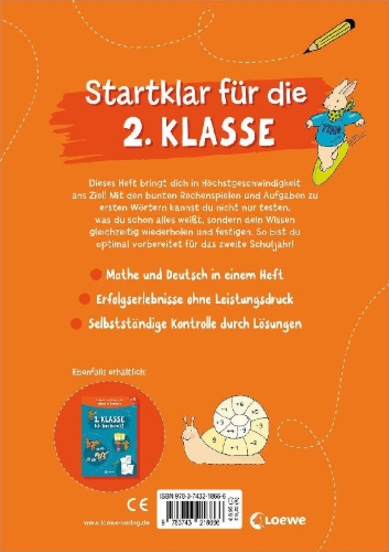 Buchcover und Innenansicht für das Buch: 2. Klasse - Ich bin bereit!