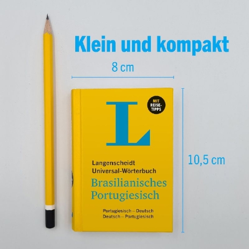 Buchcover und Innenansicht für das Buch: Langenscheidt Universal-Wörterbuch Brasilianisches Portugiesisch