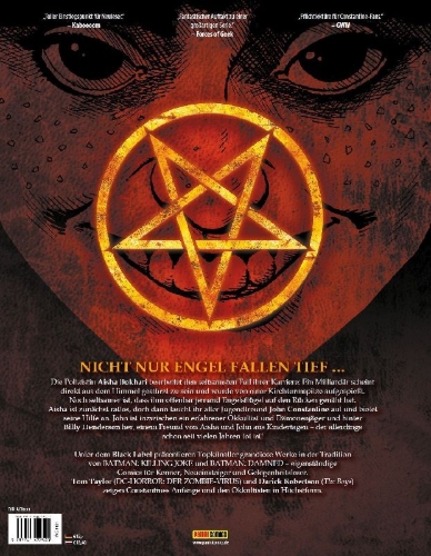 Buchcover und Innenansicht für das Buch: Hallblazer: Rise and Fall 1