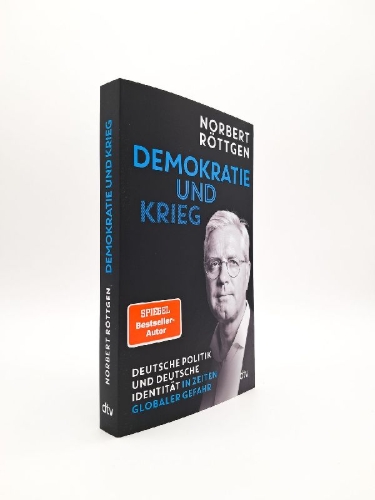 Buchcover und Innenansicht für das Buch: Demokratie und Krieg