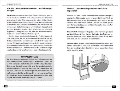 Buchcover und Innenansicht für das Buch: How to Repair Everything. A Green Guide to Fixing Stuff