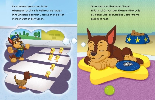 Buchcover und Innenansicht für das Buch: Paw Patrol Dream Patrol