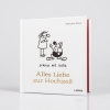 Buchcover und Innenansicht für das Buch: Schluss mit lustig: Alles Liebe zur Hochzeit