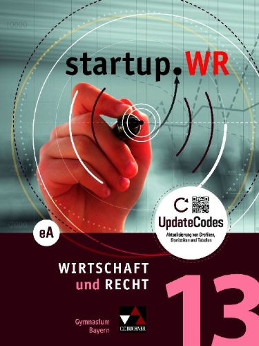 Buchcover und Innenansicht für das Buch: startup.WR Bayern 13 eA
