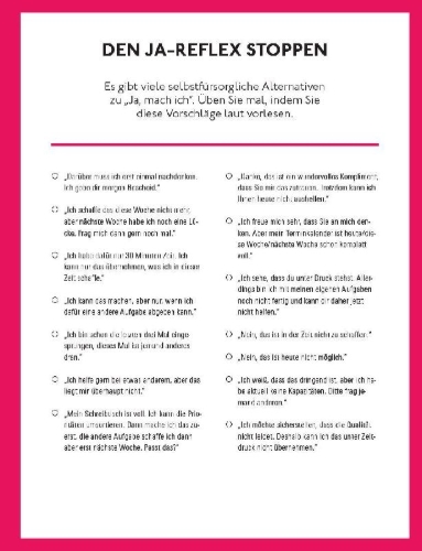 Buchcover und Innenansicht für das Buch: Self Care - sei gut zu dir