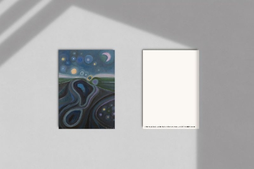 Buchcover und Innenansicht für das Buch: Postkarten-Set Im Tanz des Lebens