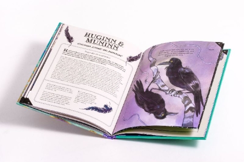 Buchcover und Innenansicht für das Buch: Legends of Norse Mythology