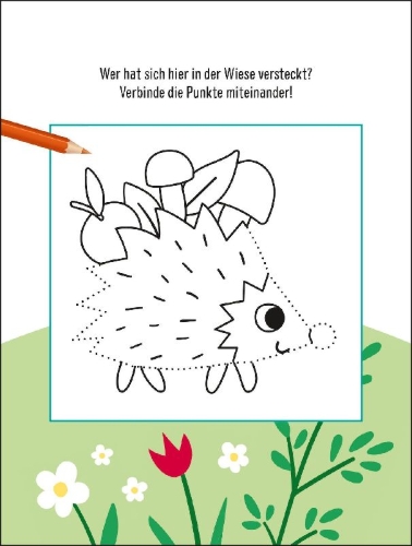 Buchcover und Innenansicht für das Buch: Mein lustiger Rätselspaß - Abenteuer im Wald