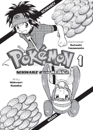 Buchcover und Innenansicht für das Buch: Pokémon Schwarz 2 und Weiss 2