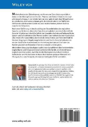 Buchcover und Innenansicht für das Buch: Fachenglisch für Laborberufe