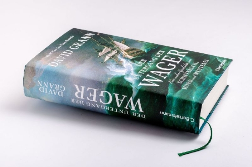 Buchcover und Innenansicht für das Buch: The Wager