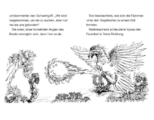 Buchcover und Innenansicht für das Buch: Blade, A: Eposs, Gebieterin der Lüfte