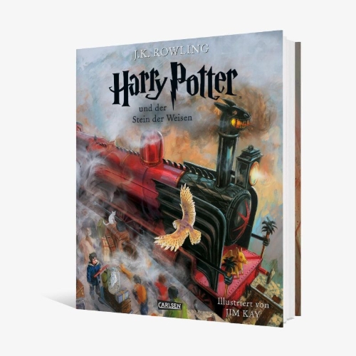 Buchcover und Innenansicht für das Buch: Harry Potter and the Philosopher's Stone
