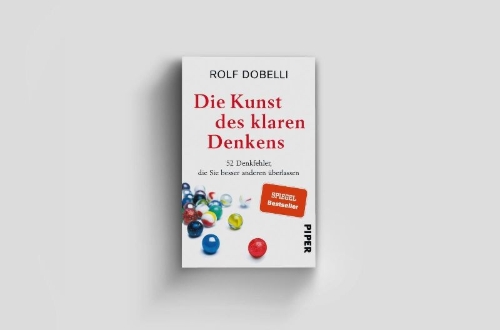 Buchcover und Innenansicht für das Buch: Die Kunst des klaren Denkens