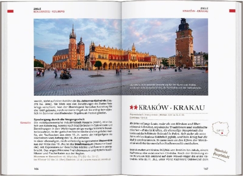 Buchcover und Innenansicht für das Buch: Baedeker Reiseführer Polen