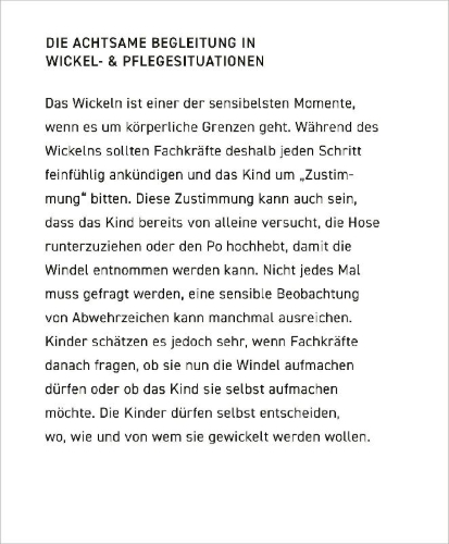 Buchcover und Innenansicht für das Buch: Wickeltagebuch