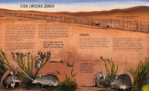 Buchcover und Innenansicht für das Buch: Rewilding