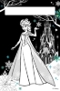 Buchcover und Innenansicht für das Buch: Disney Die Eiskönigin 2: Mein großer Malzauber